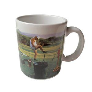 Vtg Funny Golf Coffee Mug Fathers Day Gift Fore Ernst Dad Humorous Standard Club
